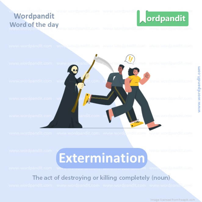Extermination Picture Vocabulary