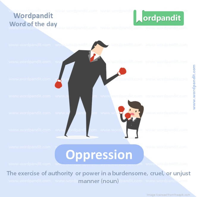 Oppression Picture Vocabulary