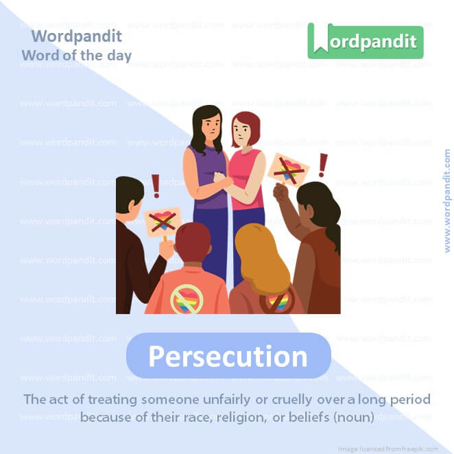 Persecution Picture Vocabulary