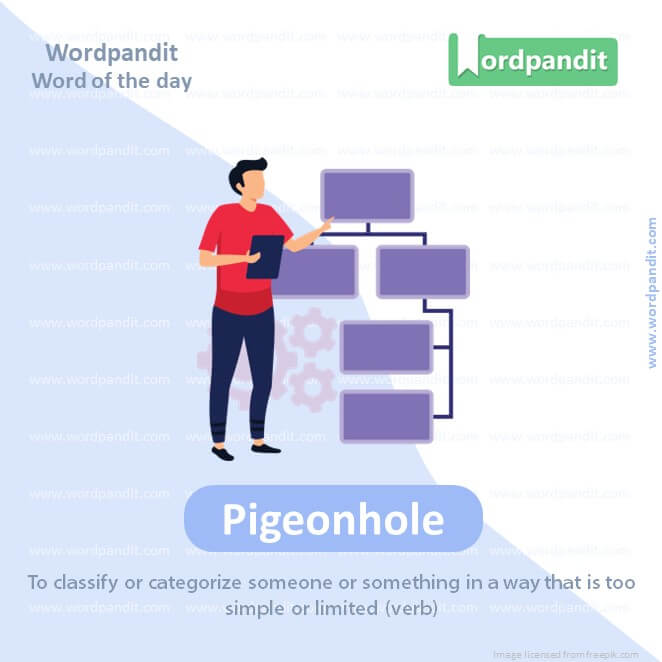 Pigeonhole Picture Vocabulary
