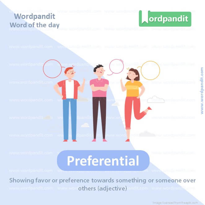 Preferential Picture Vocabulary