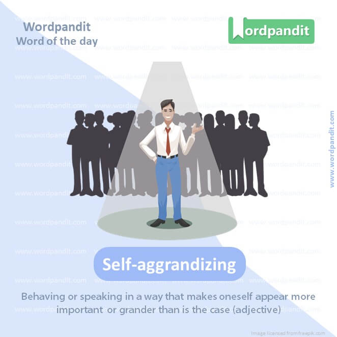 Self Aggrandizing Picture Vocabulary