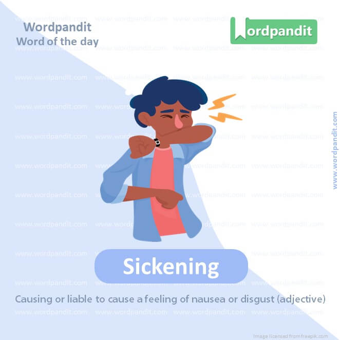 Sickening Picture Vocabulary