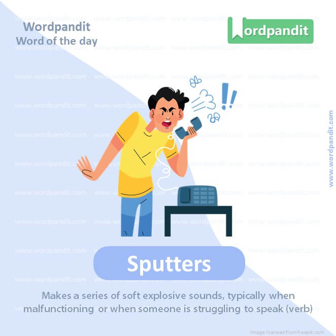Sputters Picture Vocabulary