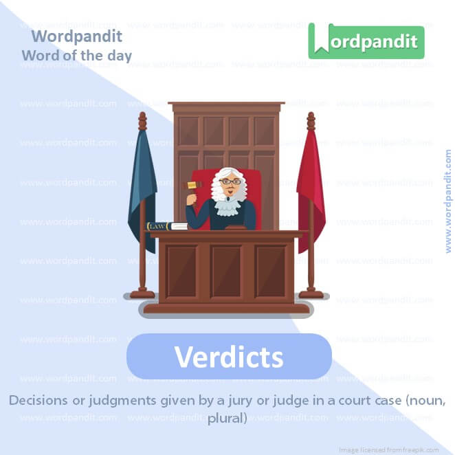 Verdicts Picture Vocabulary