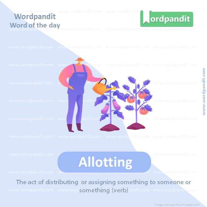 Allotting Picture Vocabulary