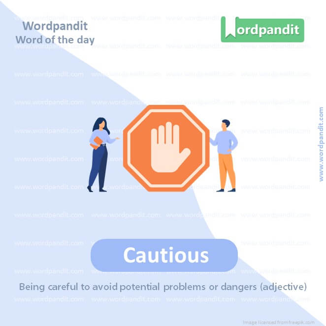 Cautious Picture Vocabulary