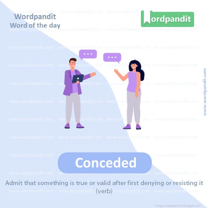 Conceded Picture Vocabulary