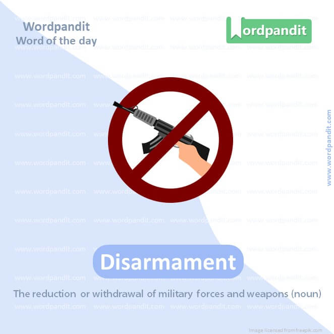 Disarmament Picture Vocabulary