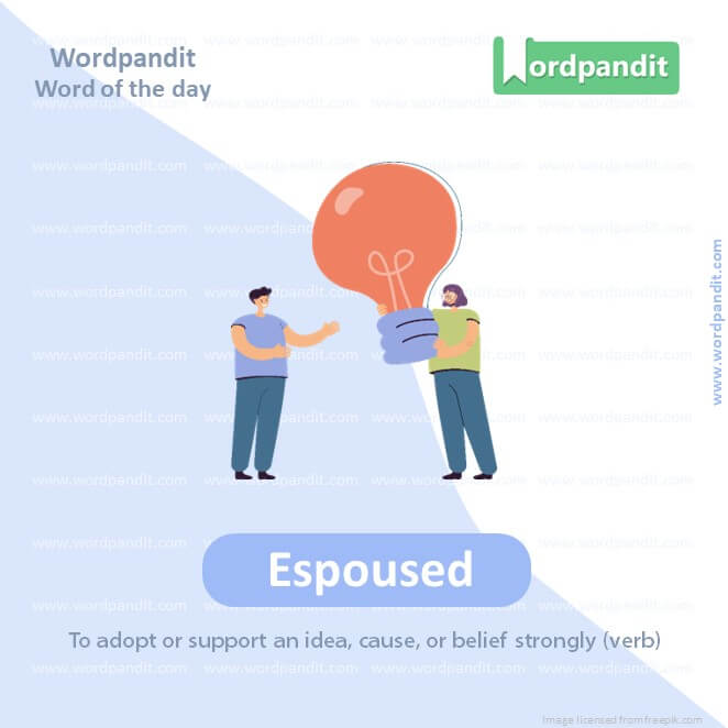 Espoused Picture Vocabulary