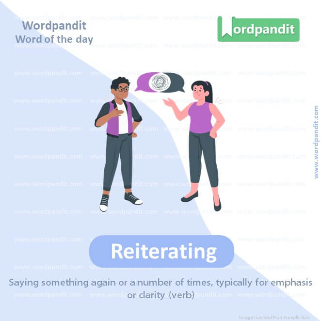 Reiterating Picture Vocabulary