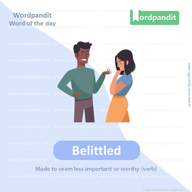 Belittled Picture Vocabulary