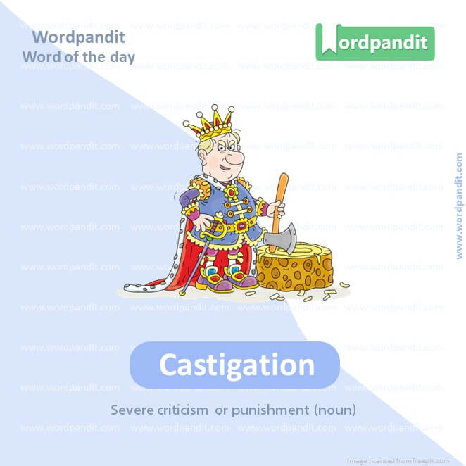 Castigation Picture Vocabulary