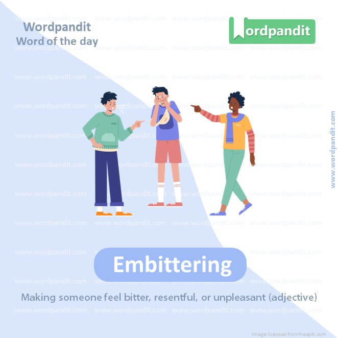 Embittering Picture Vocabulary