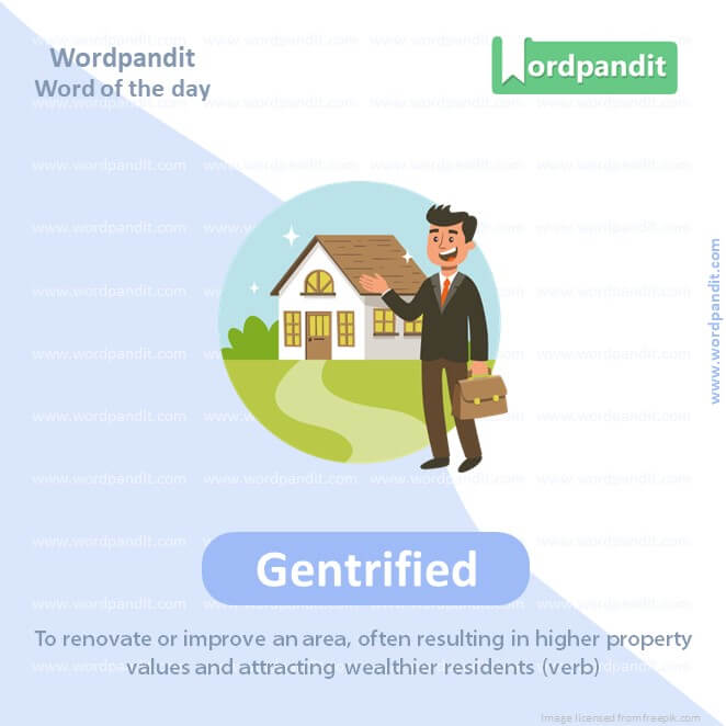 Gentrified Picture Vocabulary