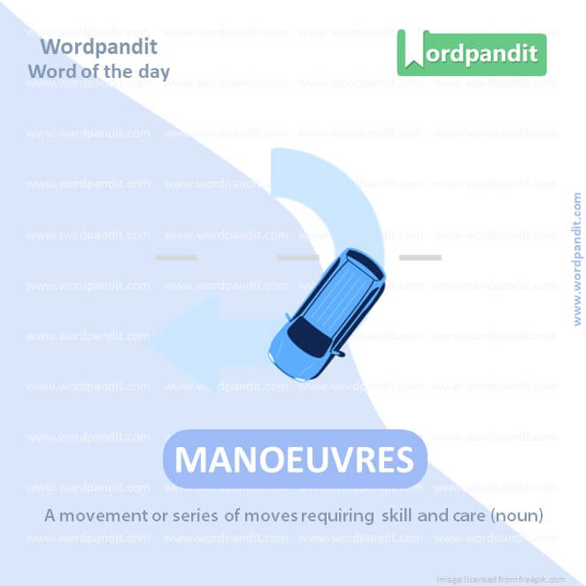 Manoeuvres Picture Vocabulary