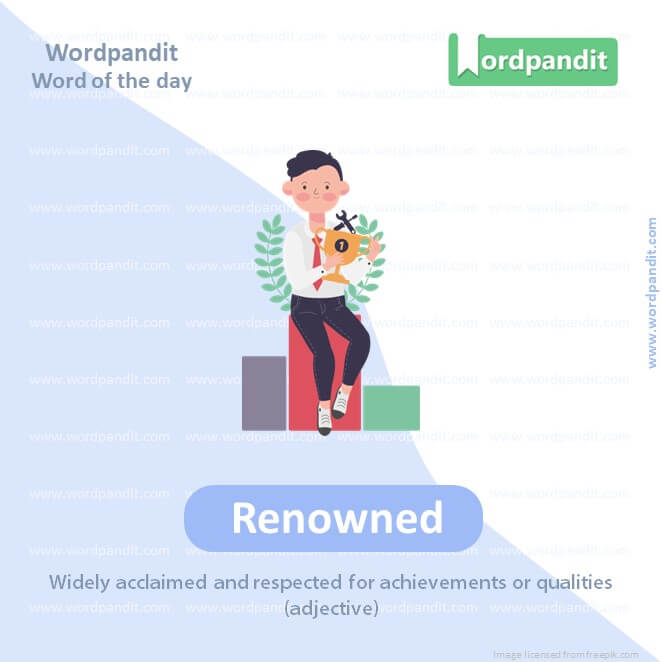 Renowned Picture Vocabulary