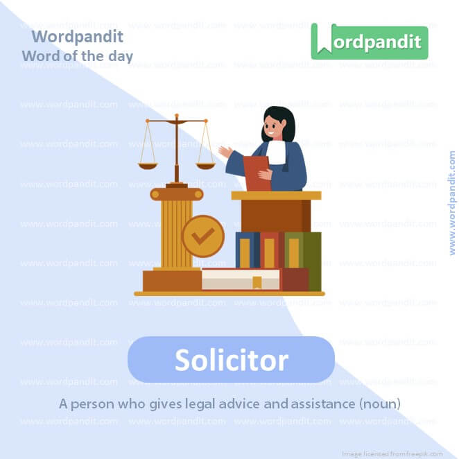 Solicitor Picture Vocabulary