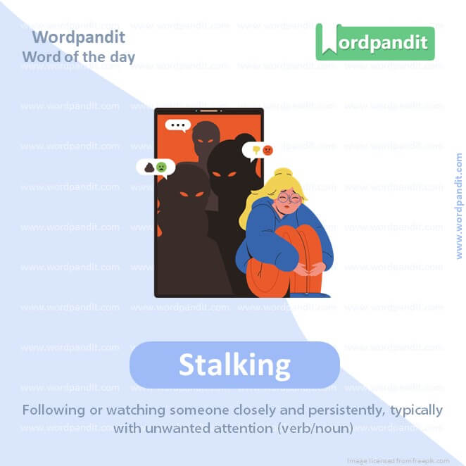 Stalking Picture Vocabulary