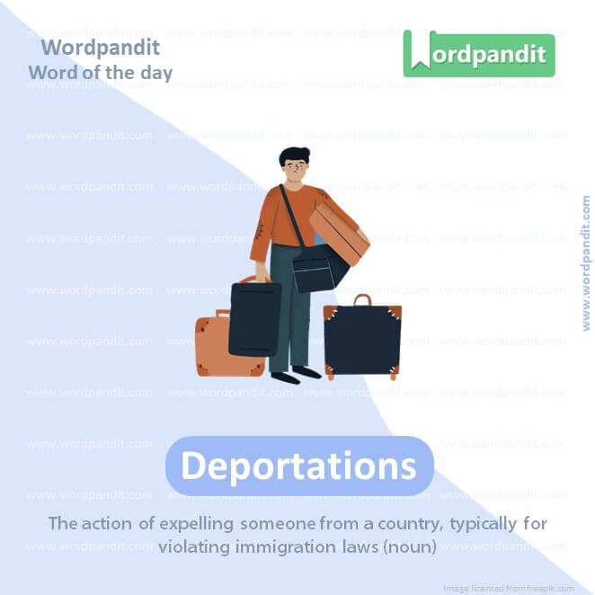 Deportations Picture Vocabulary