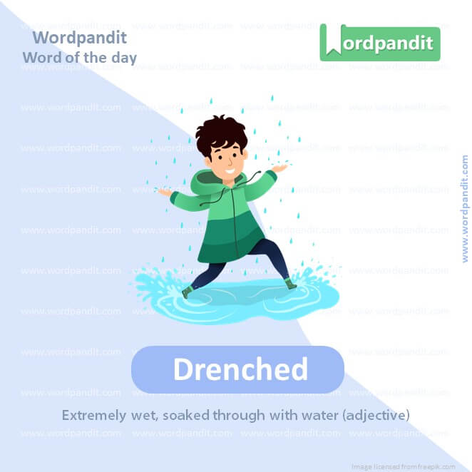 Drenched Picture Vocabulary