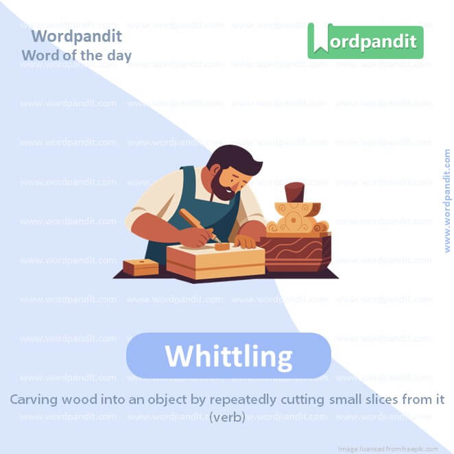 Whittling Picture Vocabulary