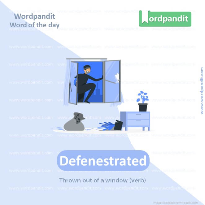 Defenestrated Picture Vocabulary
