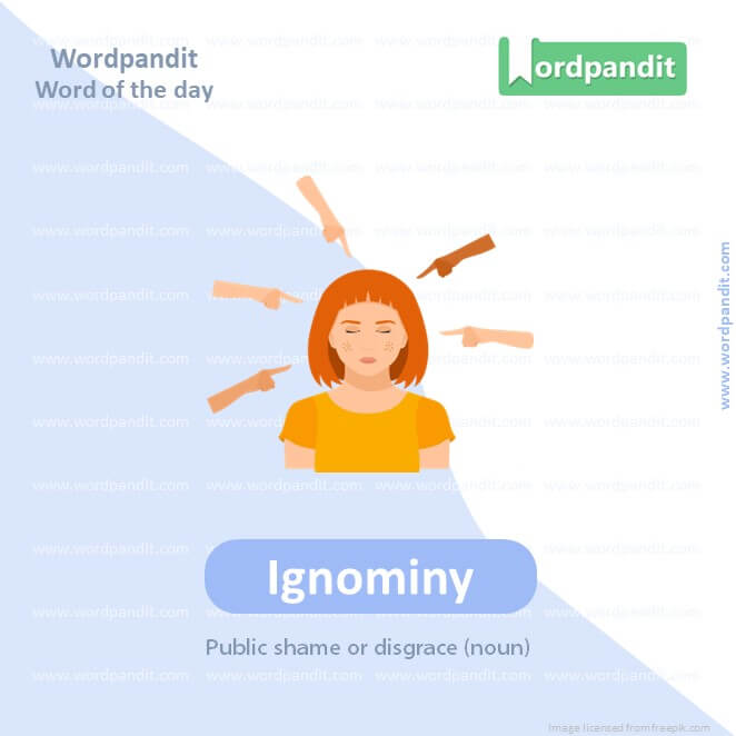 Ignominy Picture Vocabulary