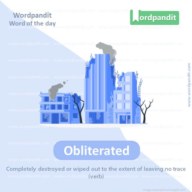 Obliterated Picture Vocabulary