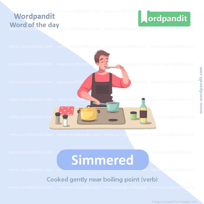 Simmered Picture Vocabulary