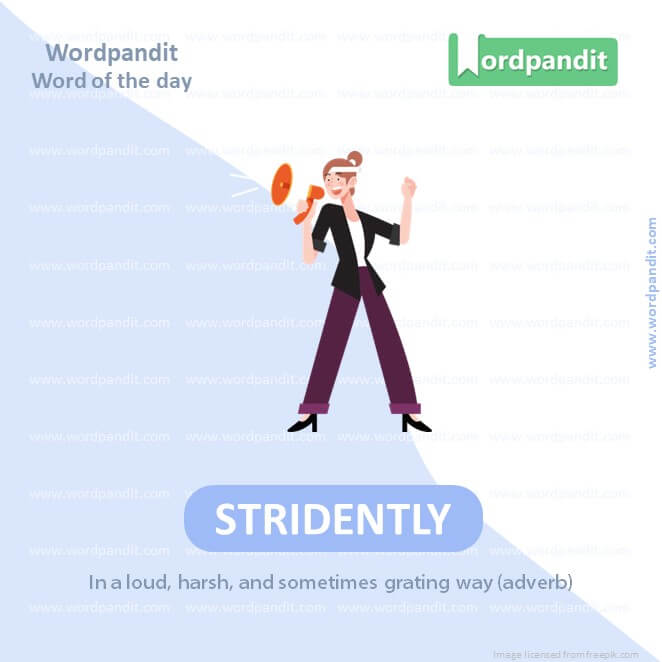 Stridently Picture Vocabulary