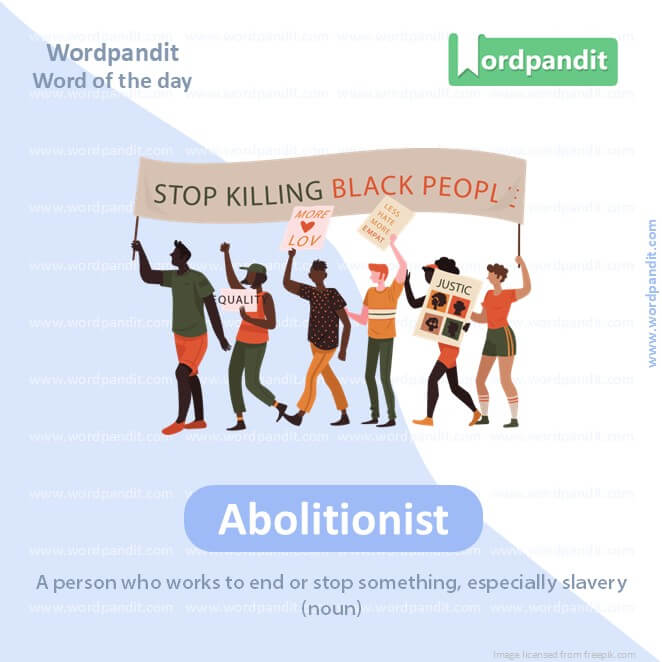 Abolitionist Picture Vocabulary