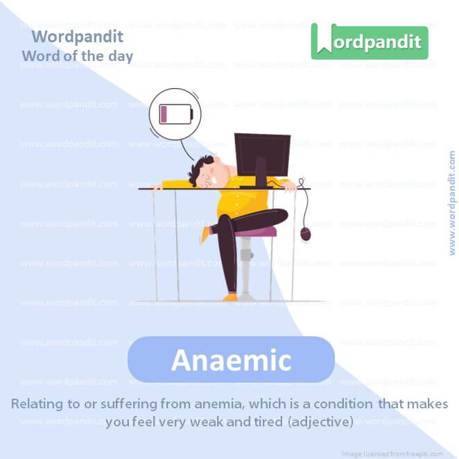 Anaemic Picture Vocabulary