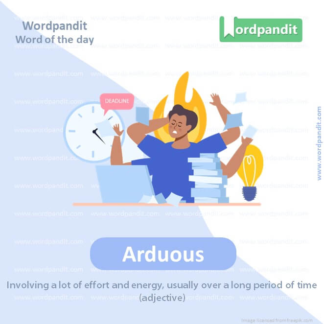 Arduous Picture Vocabulary