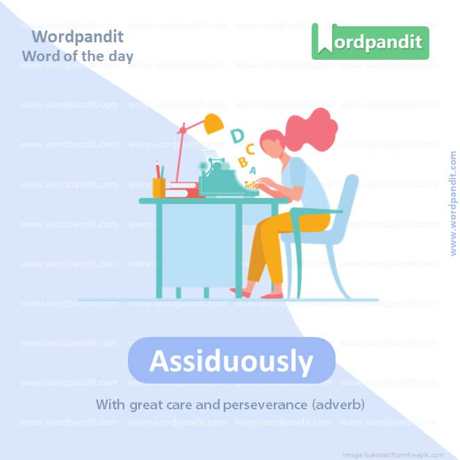 Assiduously Picture Vocabulary