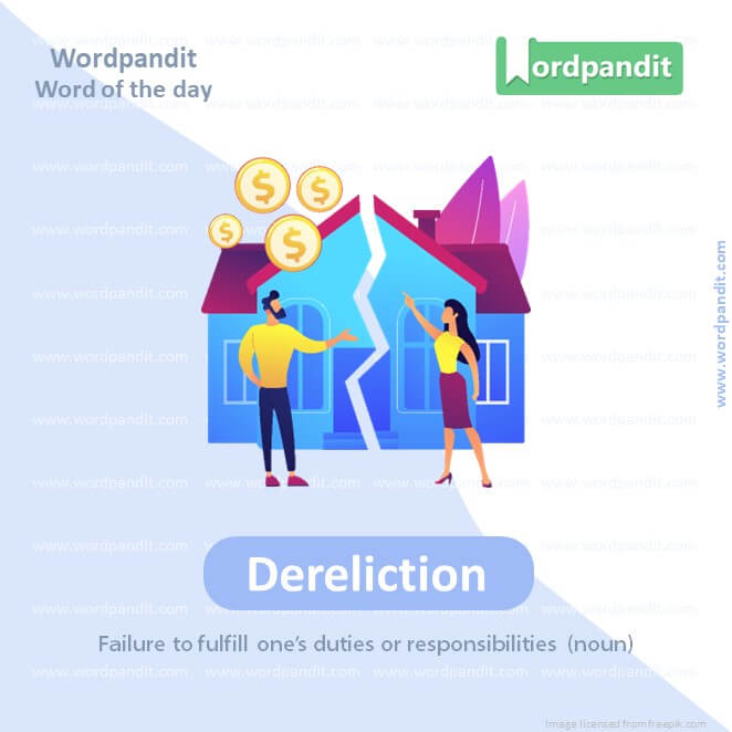Dereliction Picture Vocabulary