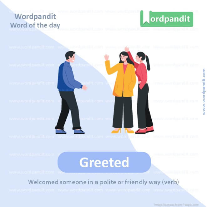 Greeted Picture Vocabulary