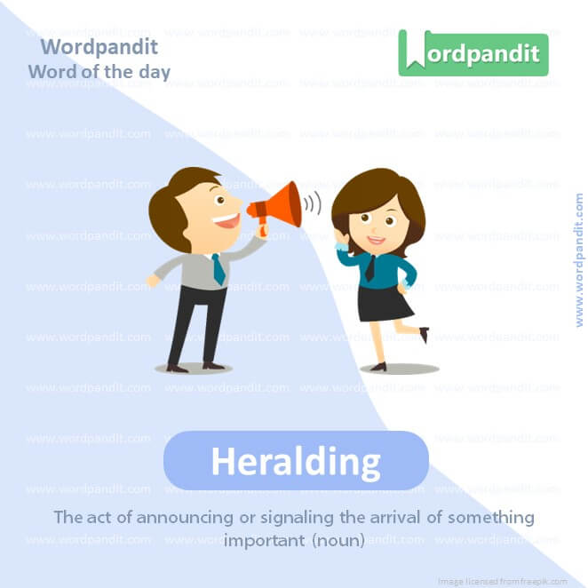 Heralding Picture Vocabulary
