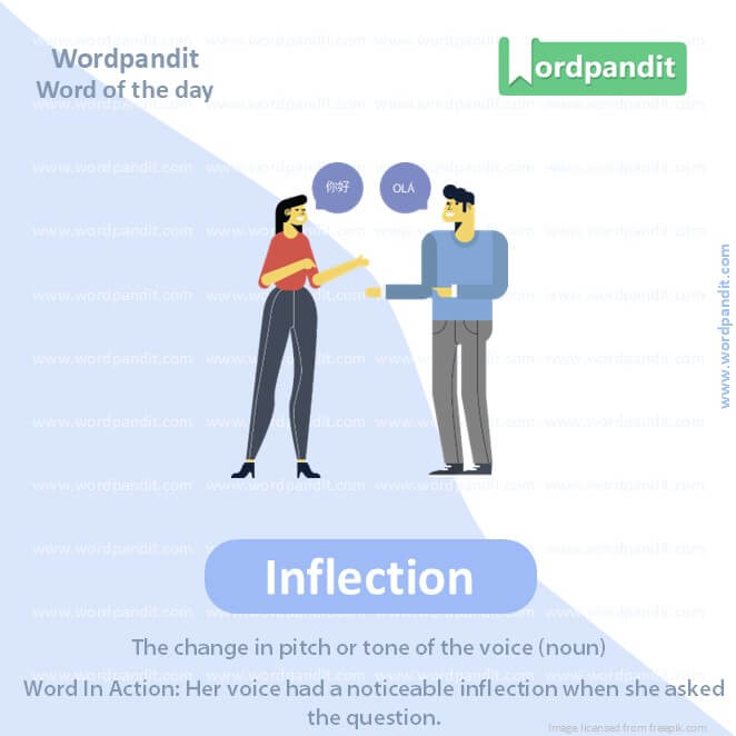 Inflection Picture Vocabulary