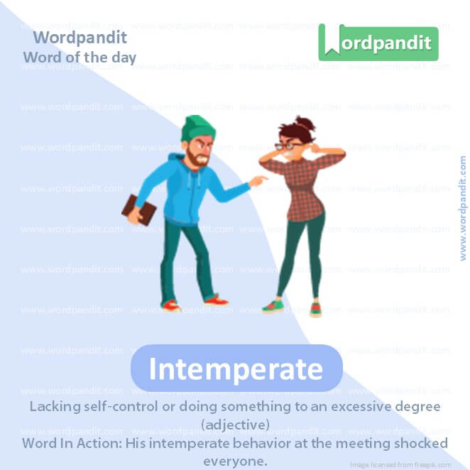 Intemperate Picture Vocabulary