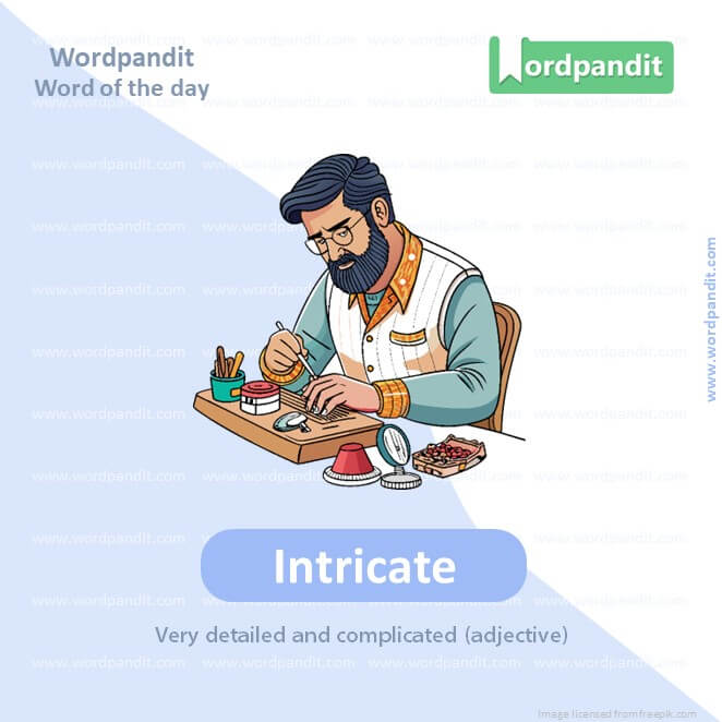 Intricate Picture Vocabulary