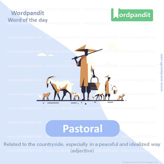 Pastoral Picture Vocabulary