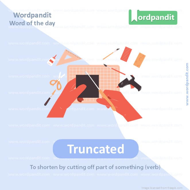 Truncated Picture Vocabulary