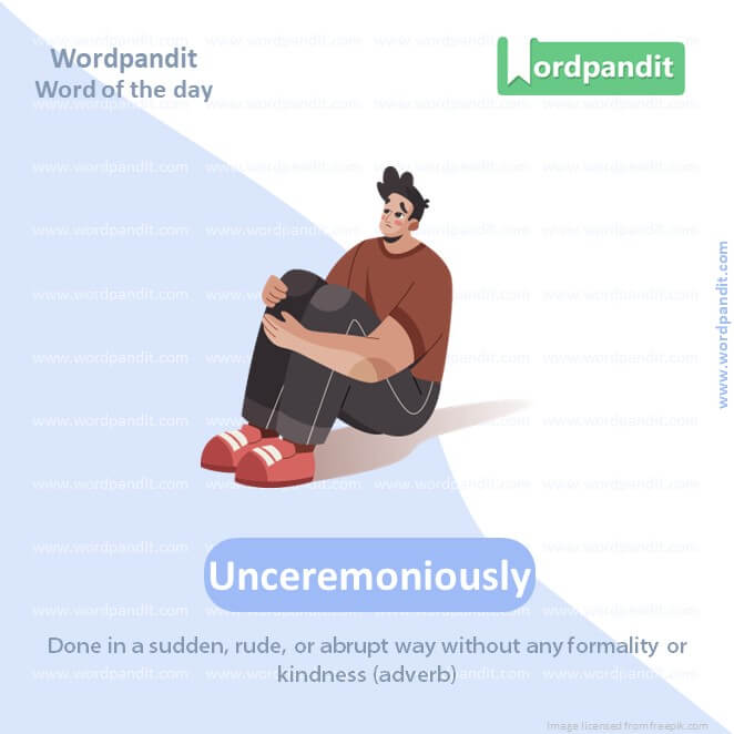 Unceremoniously Picture Vocabulary