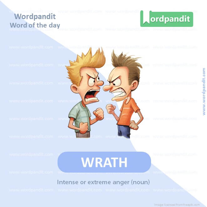 Wrath Picture Vocabulary