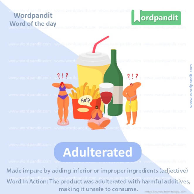 Adulterated Picture Vocabulary