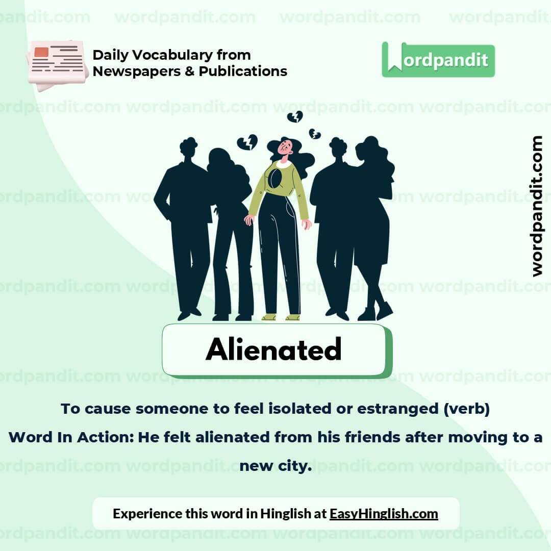 Alienated Picture Vocabulary