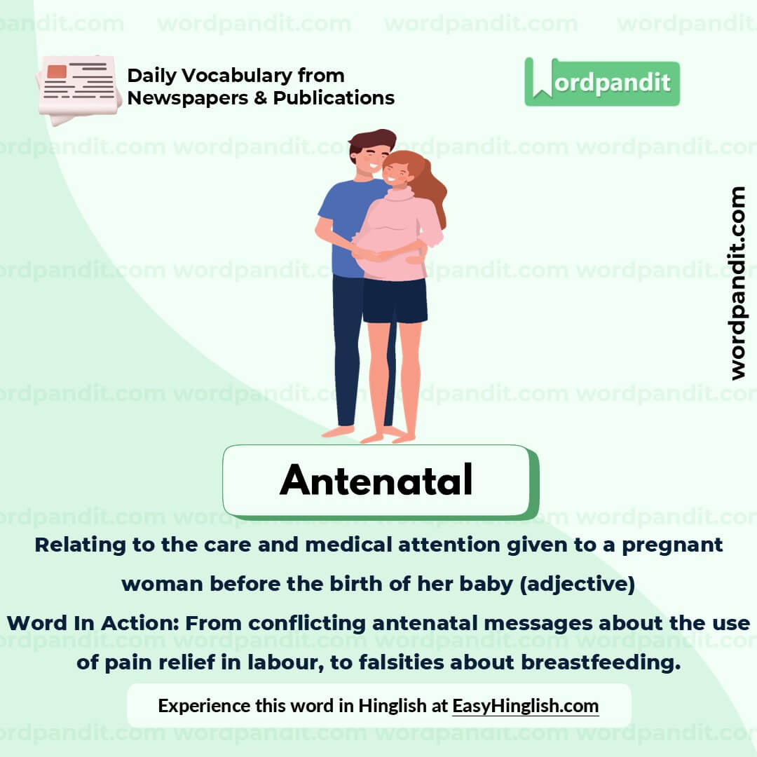 Antenatal Picture Vocabulary