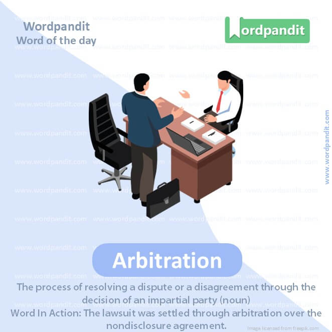 Arbitration Picture Vocabulary