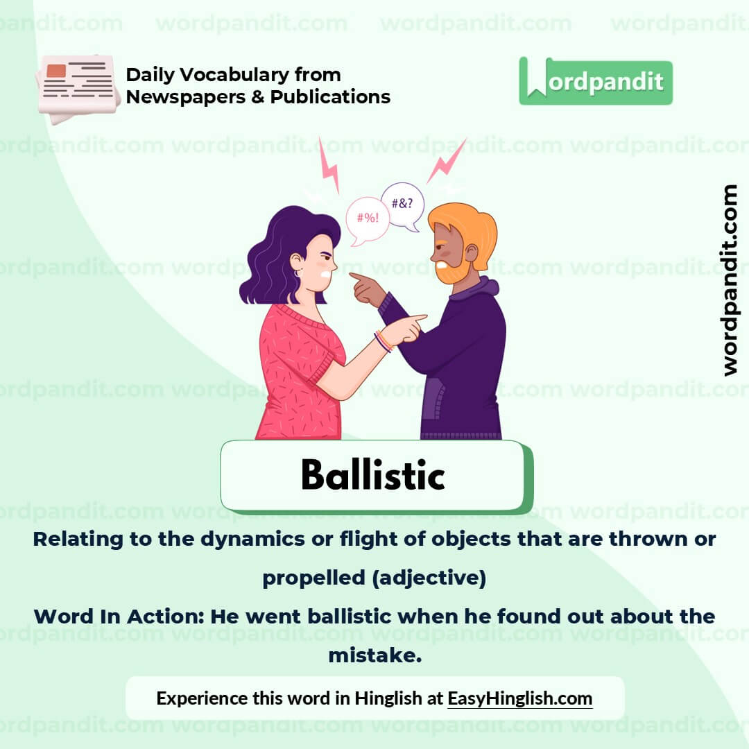 Ballistic Picture Vocabulary